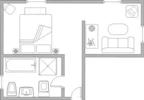 Suites - plan SUIT 103 - Hotel Rural Monnaber Nou Mallorca