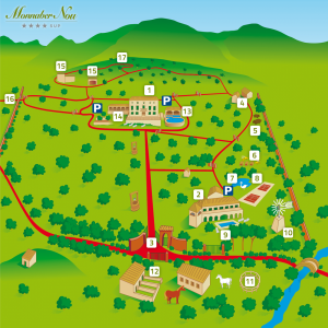 mapanoumonnaber2 - mapanoumonnaber2 - Hotel Rural Monnaber Nou Mallorca