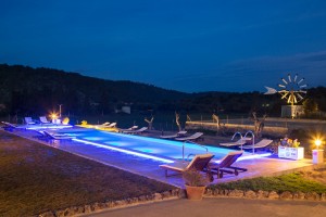 monnaber_nou_pool_night - monnaber nou pool night - Hotel Rural Monnaber Nou Mallorca