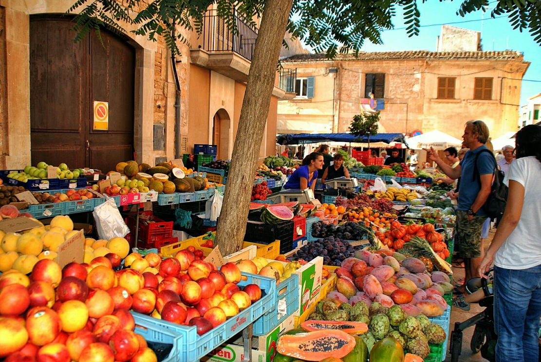 MERCADOS SEMANALES - mercado mallorca 2 - Hotel Rural Mallorca Monnaber Nou